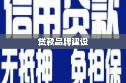 萨嘎贷款品牌建设