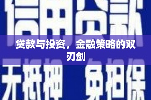 萨嘎贷款与投资，金融策略的双刃剑