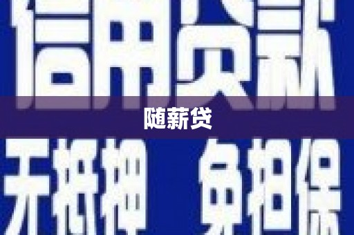 绥芬河随薪贷