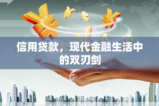 中山信用贷款，现代金融生活中的双刃剑