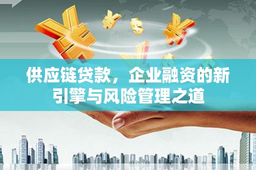 平南供应链贷款，企业融资的新引擎与风险管理之道