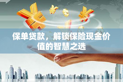 山海关保单贷款，解锁保险现金价值的智慧之选