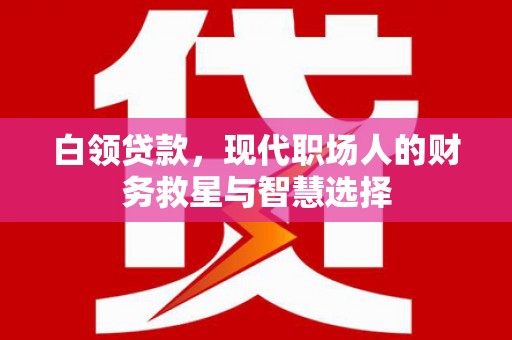 海南白领贷款，现代职场人的财务救星与智慧选择