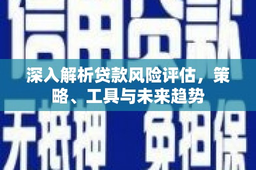 镇赉深入解析贷款风险评估，策略、工具与未来趋势
