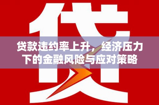 平果贷款违约率上升，经济压力下的金融风险与应对策略