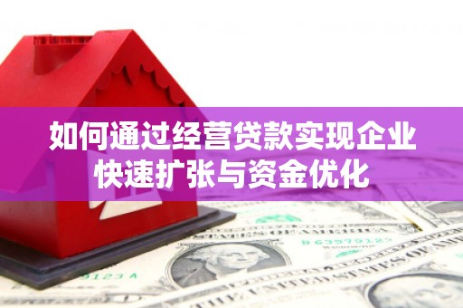 九龙城如何通过经营贷款实现企业快速扩张与资金优化