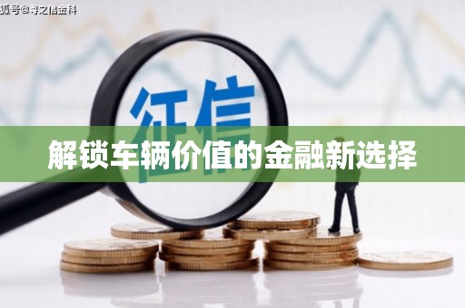 小港解锁车辆价值的金融新选择